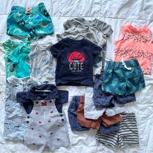 6mo Boys Summer and Swim Baby Clothing Set